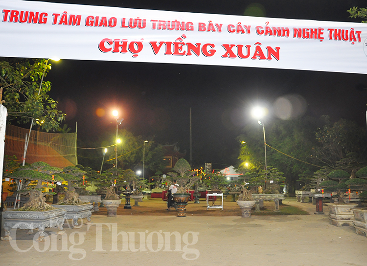 Chợ Viềng trước ngày mua bán cầu may