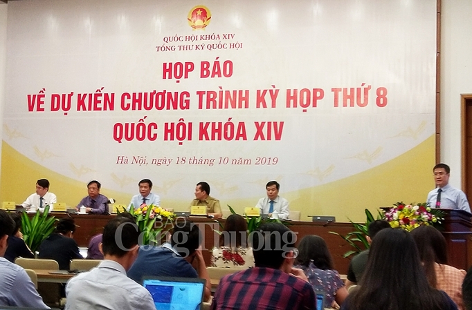 ky hop thu 8 quoc hoi khoa xiv danh 60 tong thoi gian cho cong tac xay dung phap luat