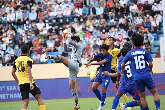 u23 malaysia u23 campuchia 22 malaysia co the tro thanh doi thu cua viet nam o ban ket