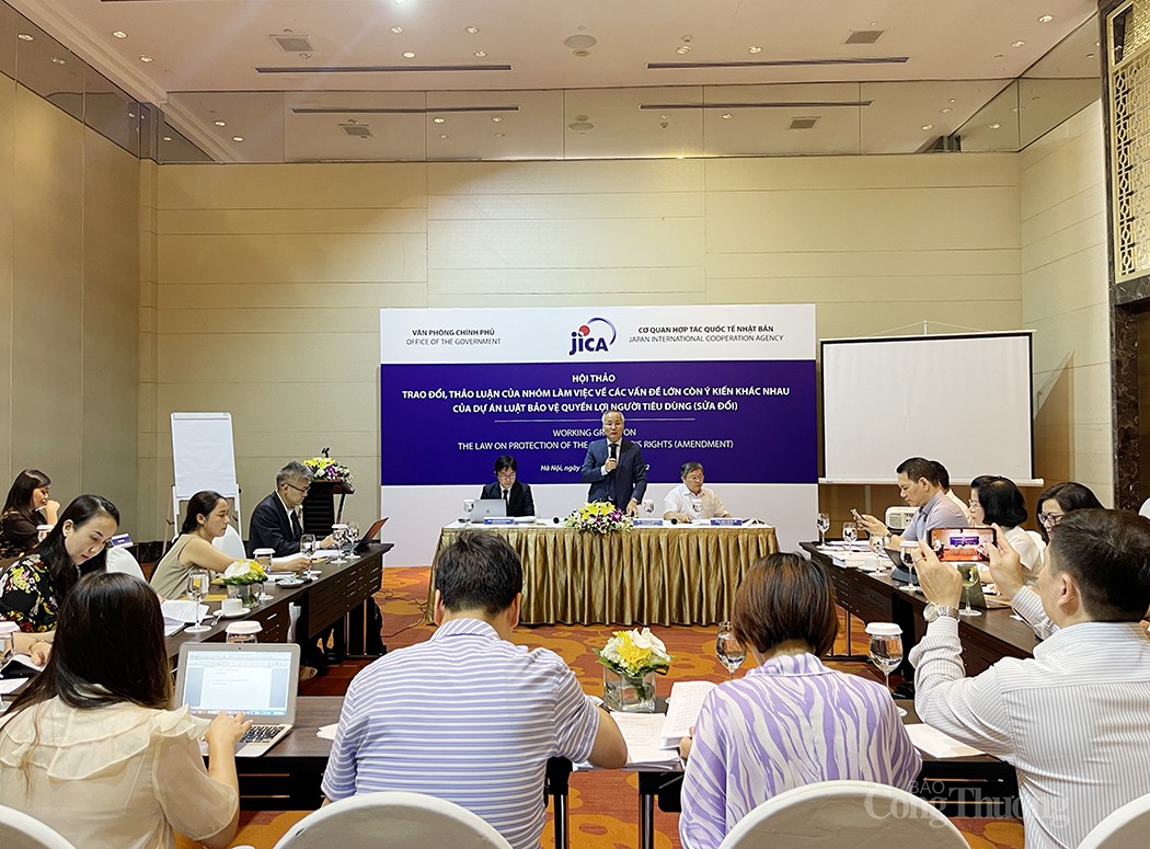 Tiếp tục rà soát, chỉnh lý, hoàn thiện Dự án Luật Bảo vệ quyền lợi người tiêu dùng (sửa đổi)