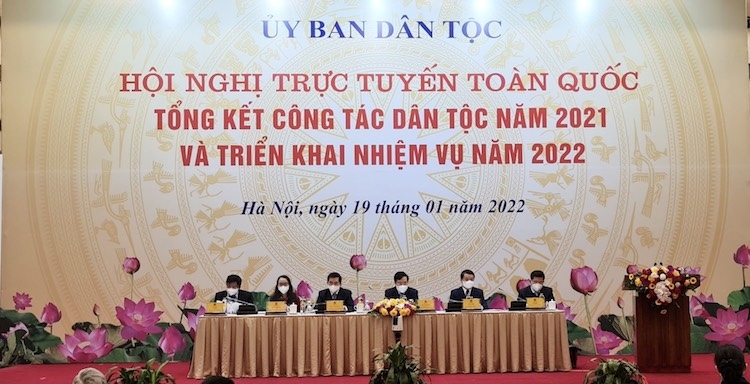 Tổng kết công tác dân tộc năm 2021, triển khai nhiệm vụ công tác năm 2022