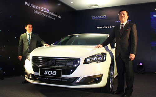 Peugeot 508 phiên bản mới có mặt tại Việt Nam