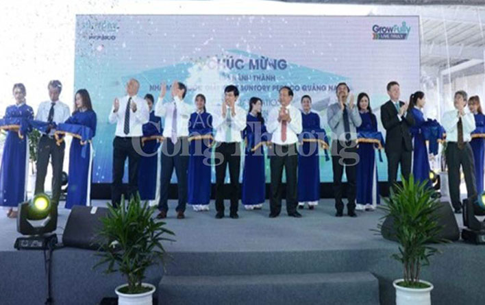 Suntory PepsiCo Việt Nam khai trương nhà máy thứ 5 vốn đầu tư 56 triệu USD