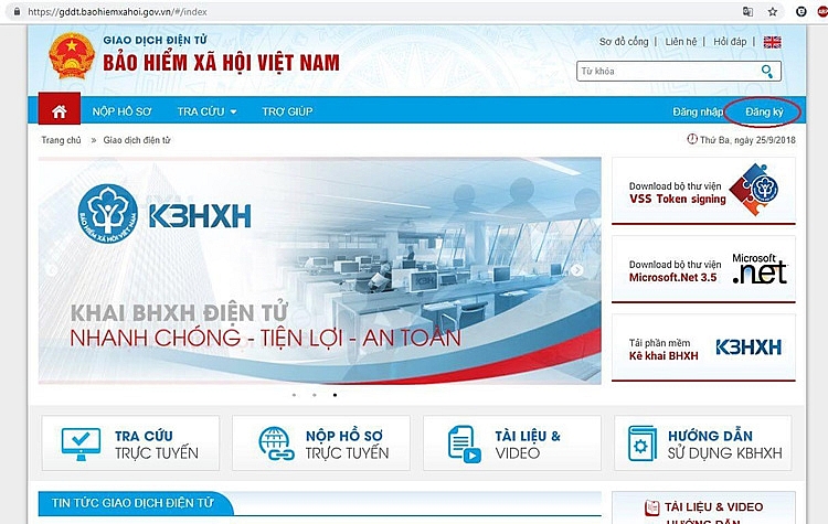 BHXH Việt Nam triển khai đăng ký giao dịch điện tử cho cá nhân dưới 18 tuổi