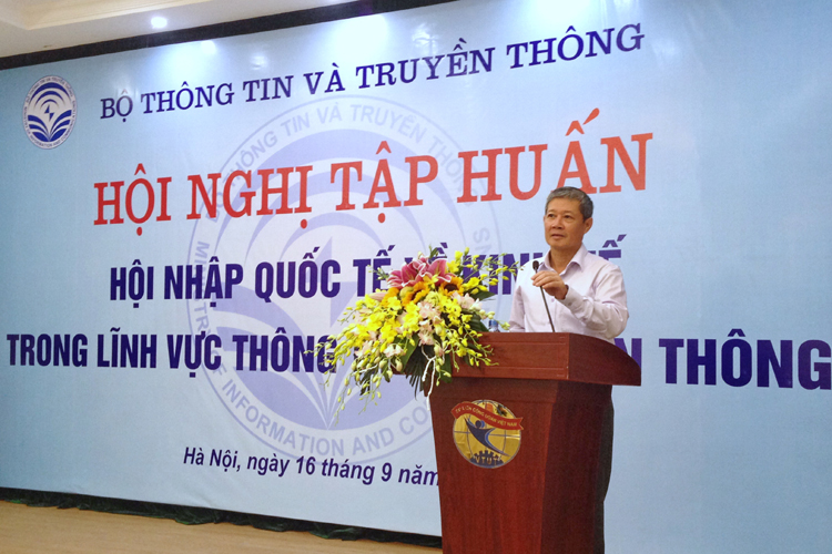 Tập huấn thông tin, truyền thông về hội nhập kinh tế quốc tế