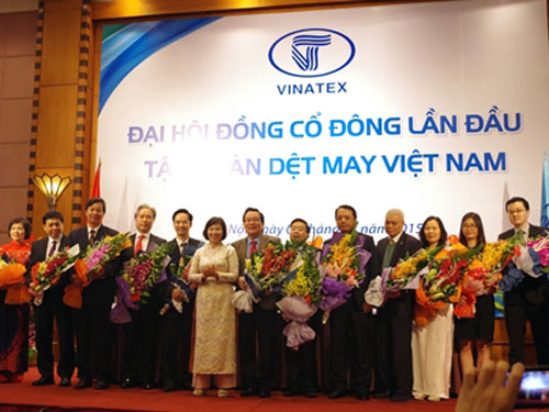 HĐQT Vinatex có 3 thành viên từ bên ngoài
