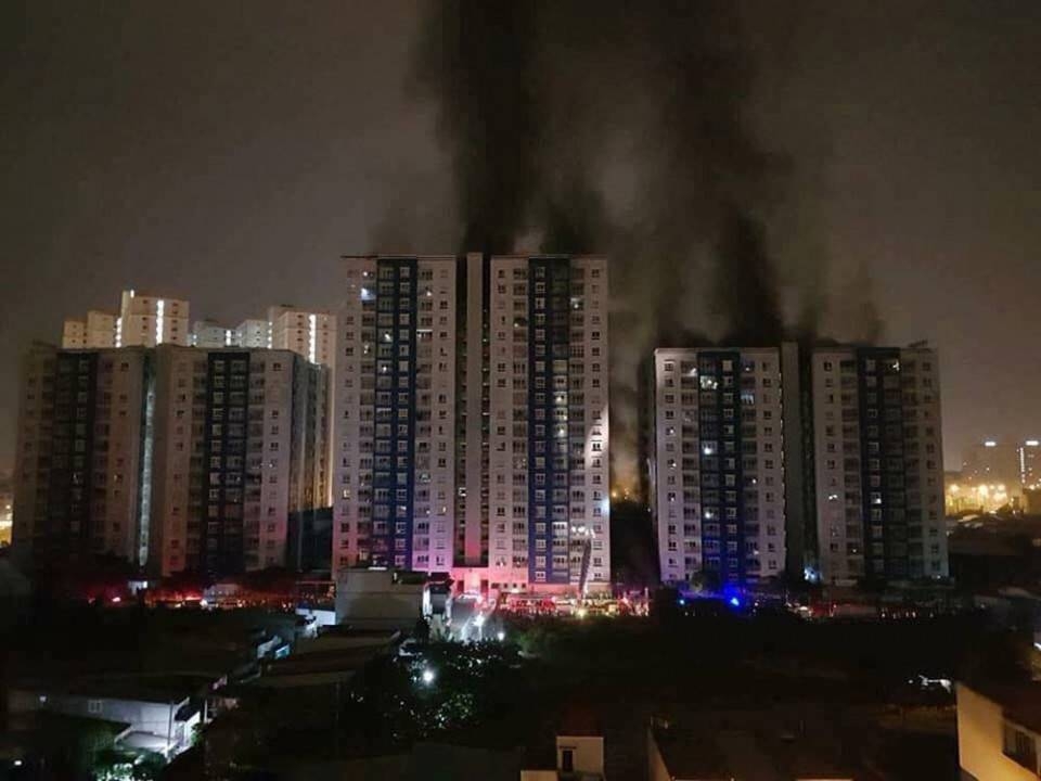 bo xay dung chi dao giai quyet su co chay tai chung cu carina plaza