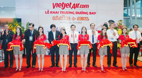 Vietjet khai trương đường bay Đà Nẵng- Seoul với giá chỉ từ 630.000 đồng