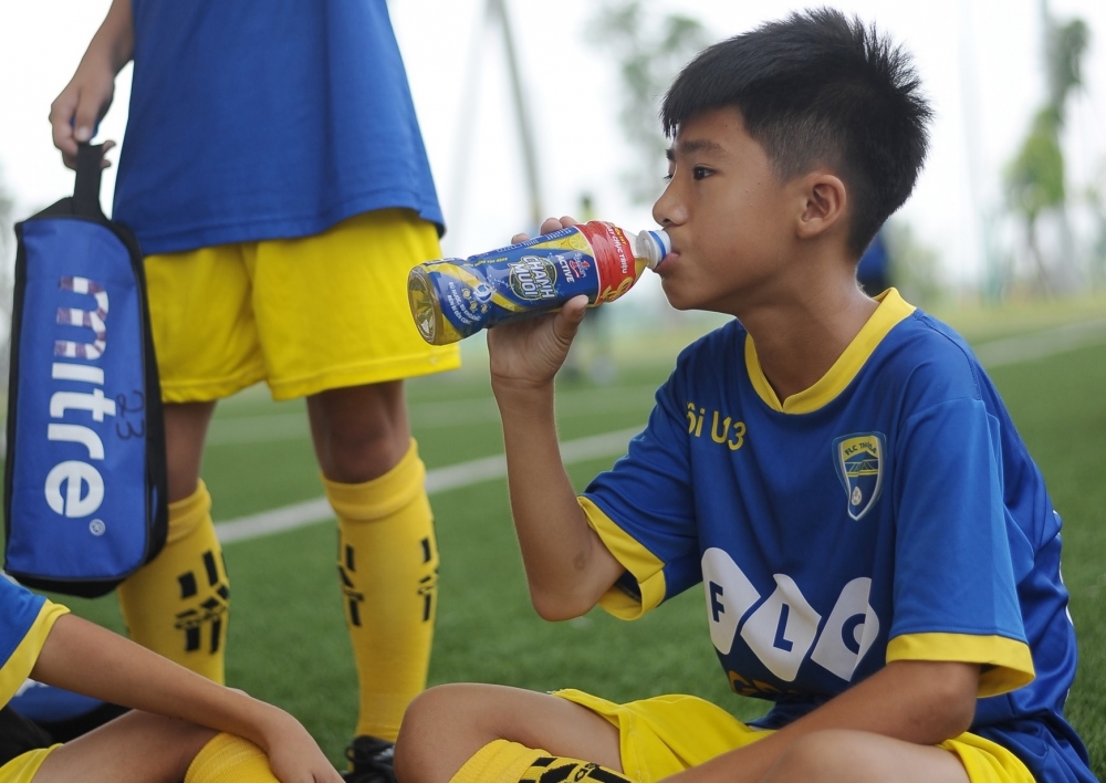 Number 1 Active Chanh Muối đồng hành cùng giải bóng đá Thiếu niên toàn quốc 2018