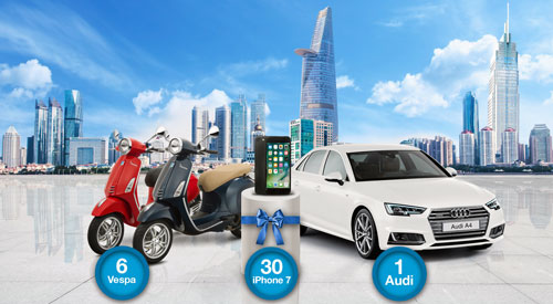 Standard Chartered Việt Nam tìm ra khách hàng may mắn trúng xe Audi