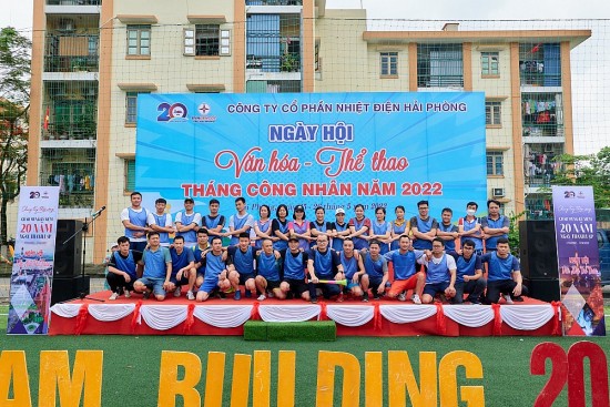 Công đoàn Nhiệt điện Hải Phòng: Điểm “sáng” về hoạt động công đoàn