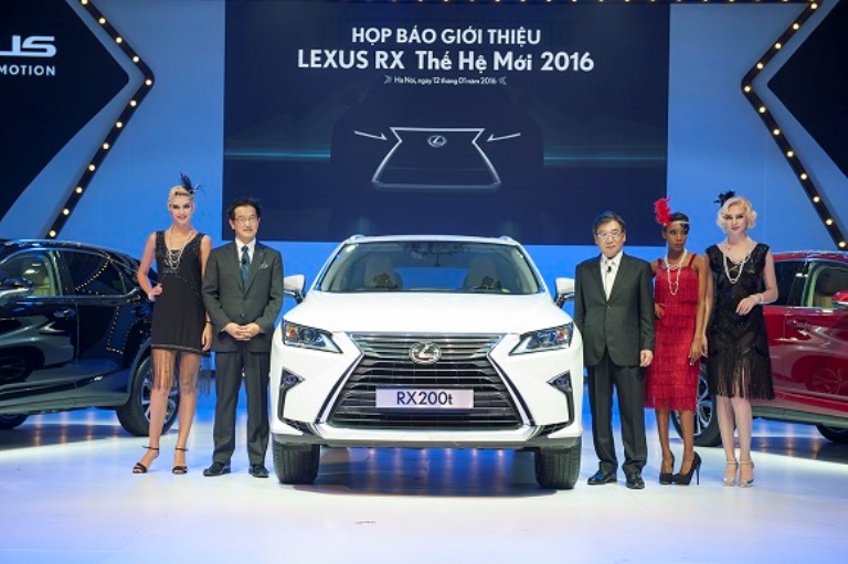 Lexus RX 2016 chính thức ra mắt tại Việt Nam