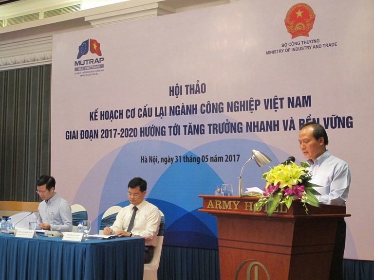 Tập trung các giải pháp cơ cấu lại ngành công nghiệp Việt Nam