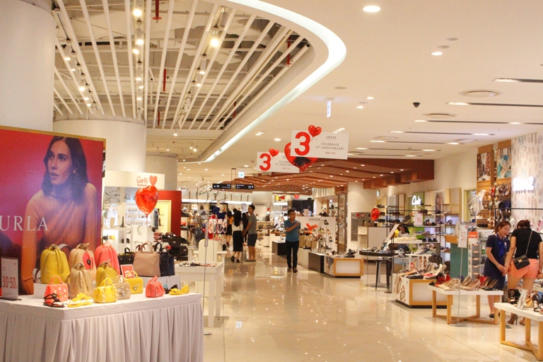 Khuyến mại nhân kỷ niệm sinh nhật 3 tuổi của Lotte Department Store