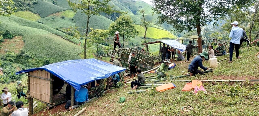 “Lán cách ly 0 đồng” ở huyện Mai Sơn (Sơn La): Hình thức chống dịch linh hoạt, sáng tạo