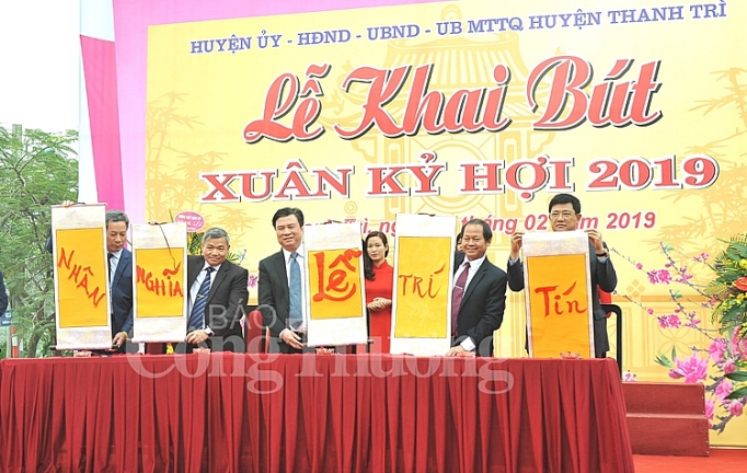 ha noi to chuc le khai but dau xuan ky hoi 2019