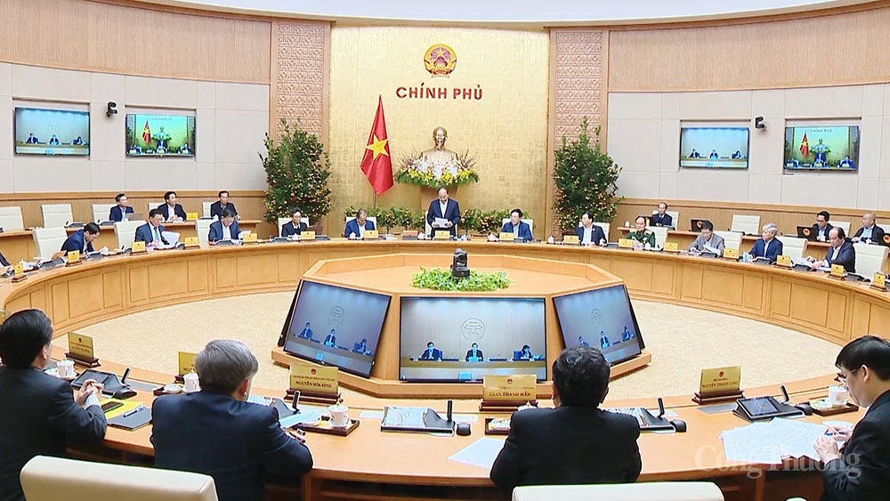 Chính phủ họp phiên đầu năm, quyết nhiều chủ trương lớn