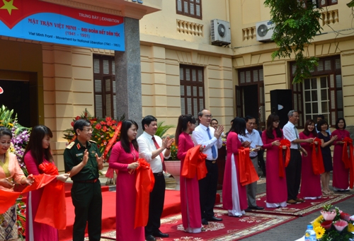 Trưng bày chuyên đề “Mặt trận Việt Minh - Đại đoàn kết dân tộc”