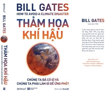 Tỷ phú Bill Gates ra sách về chủ đề biến đổi khí hậu