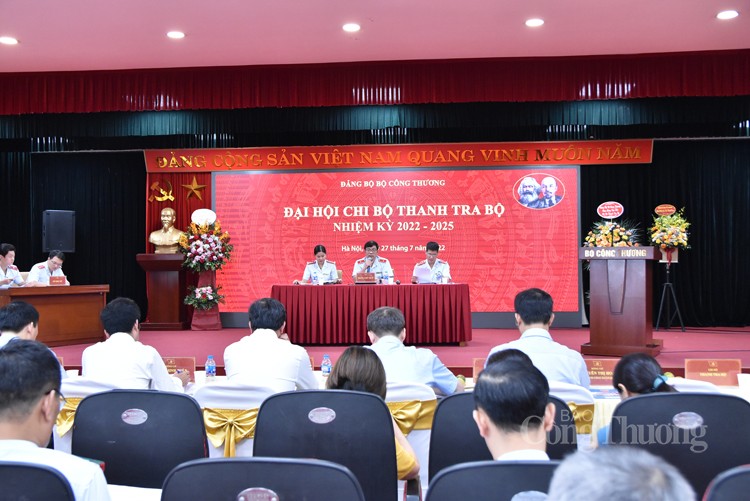 Đại hội chi bộ Thanh tra Bộ Công Thương nhiệm kỳ 2022 – 2025: Nâng cao hơn nữa hiệu quả quản lý nhà nước về thanh tra