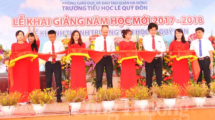 Hà Nội có thêm hệ thống trường liên cấp hiện đại phía Tây thủ đô