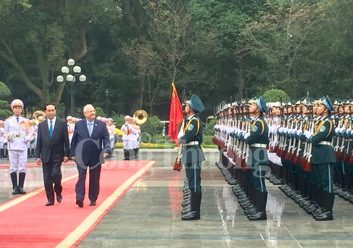 Chuyến thăm của Tổng thống Israel tới Việt Nam mang ý nghĩa hết sức quan trọng