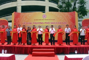 Khai trương Phố sách Hà Nội