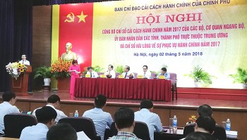 Công bố chỉ số cải cách hành chính năm 2017