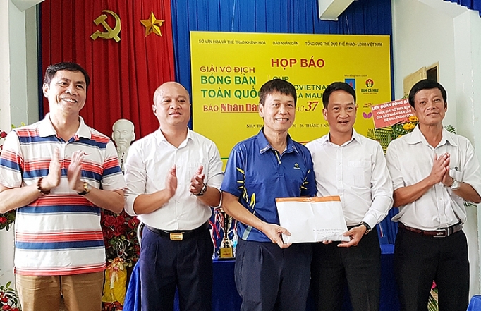 khanh hoa dang cai giai vo dich bong ban toan quoc bao nhan dan lan thu 37 nam 2019