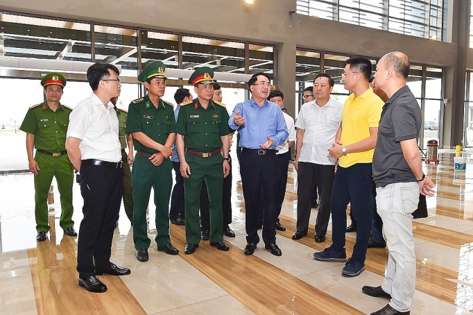 lanh dao tp hai phong kiem tra cong tac chuan bi le khanh thanh tuyen cap treo cat hai phu long