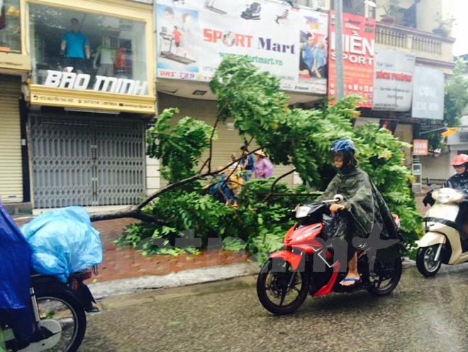 Hà Nội đang mưa rất to, cảnh báo ngập lụt khu vực nội thành