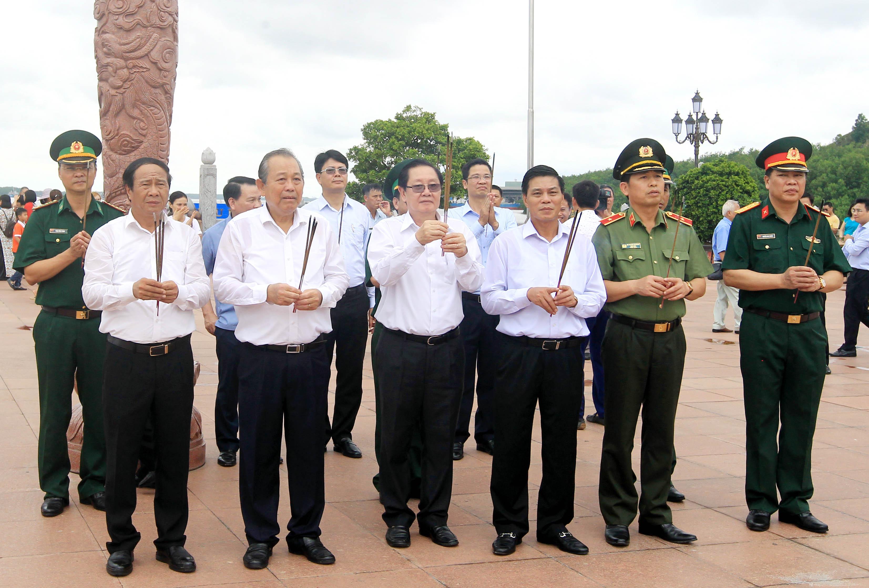 Phó Thủ tướng Thường trực Chính phủ Trương Hòa Bình –  làm việc tại TP. Hải Phòng