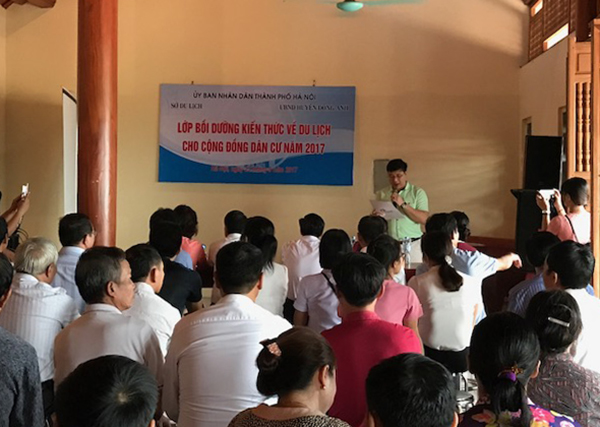 Nâng cao kiến thức du lịch cộng đồng cho nghệ nhân múa rối nước Đào Thục