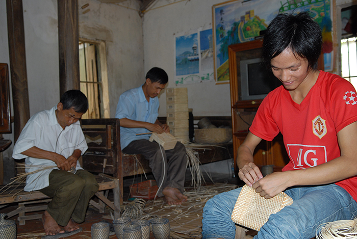 ​ Ngành mây tre đan xuất khẩu