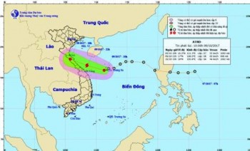 Công điện khẩn về áp thấp nhiệt đới đang tiến về miền Trung