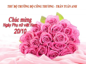 Lãnh đạo Bộ Công Thương gửi thư chúc mừng chị em phụ nữ ngành Công Thương