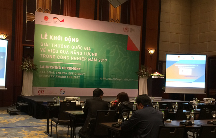 Phát động Giải thưởng Quốc gia về Hiệu quả Năng lượng trong Công nghiệp năm 2017