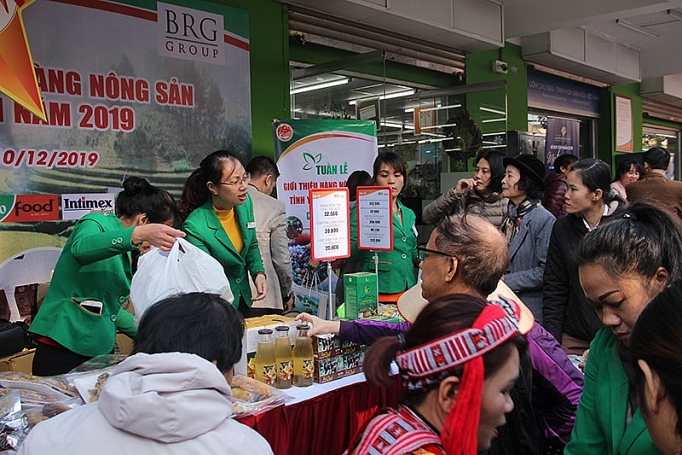 hapro dua nong san yen bai den voi nguoi tieu dung ha noi