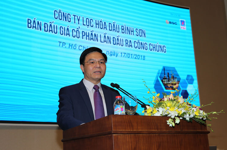 IPO thành công 242 triệu cổ phần Lọc hóa dầu Bình Sơn