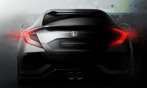 Lộ diện Honda Civic 2016 bản hatchback