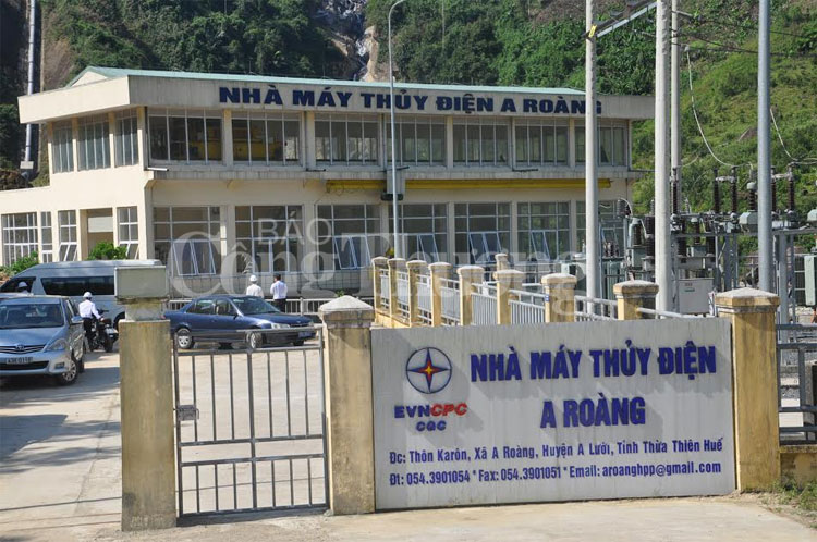 Nhà máy thủy điện A Roàng vận hành hiệu quả, chuyên nghiệp