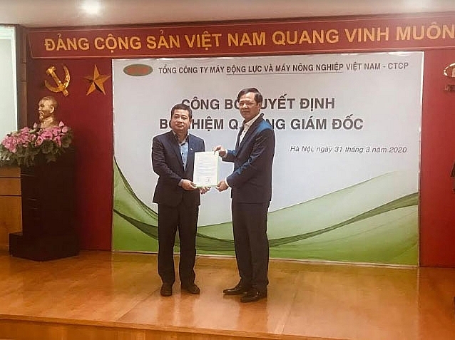 veam cong bo tong giam doc va nguoi so huu phan von nha nuoc moi