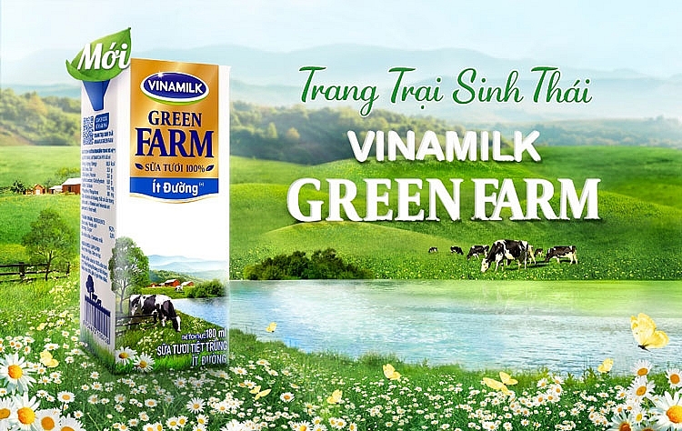 Vinamilk ra mắt sữa tươi Green Farm từ trang trại sinh thái