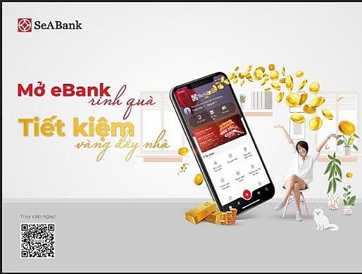 Cùng SeABank "Mở Ebank ring quà