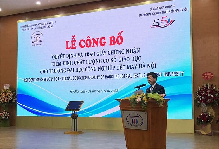 HTU vào Top 50 Trường đại học được công nhận đạt tiêu chuẩn chất lượng giáo dục