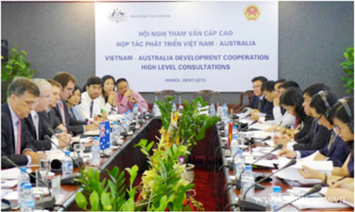 Australia cấp 90 triệu đôla Úc hỗ trợ Việt Nam phát triển giai đoạn 2015