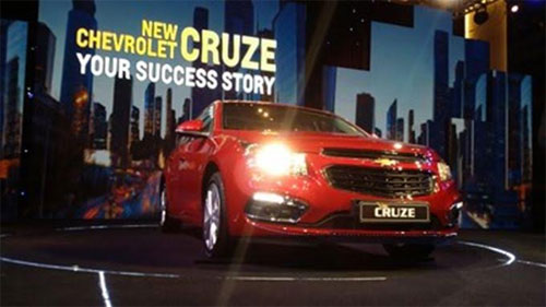 GM Việt Nam ra mắt Chevrolet Cruze 2015