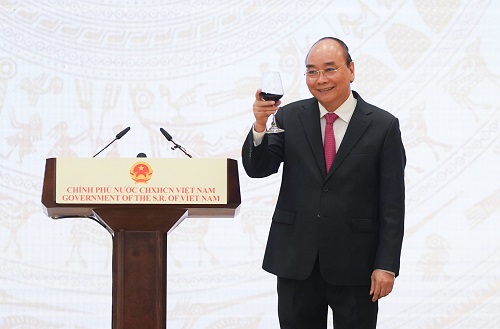 Thủ tướng tin tưởng vào tương lai chung tốt đẹp của Việt Nam và cộng đồng quốc tế