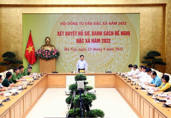 "Chốt" danh sách các phạm nhân được đề nghị đặc xá năm 2022