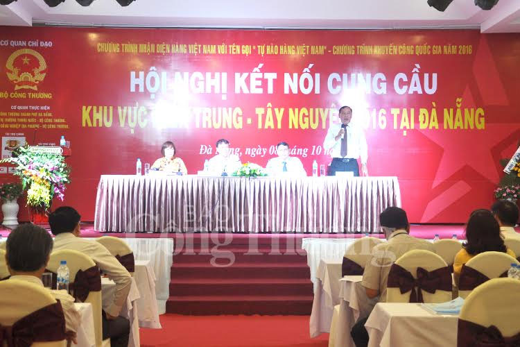 Hội nghị Kết nối cung cầu khu vực miền Trung - Tây Nguyên 2016: Thiết thực và hiệu quả